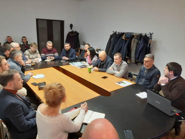 Зустріч членів Кластер ІАМ – Запоріжжя з керівниками громад Запорізької області, які перебувають в окупації